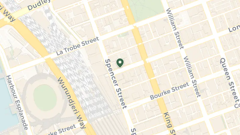 Map of 650 Lonsdale St, Melbourne VIC 3000, Australia