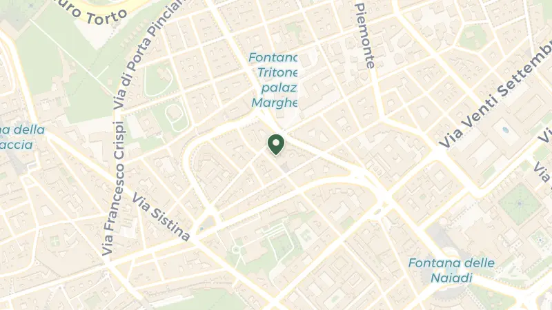 Map of Salita di S. Nicola da Tolentino, 14, 00187 Roma RM, Italy