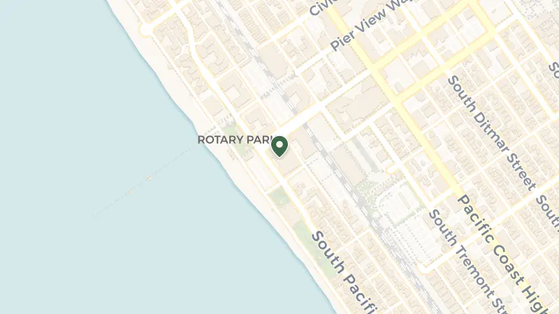Map of 101 Mission Ave, Oceanside, CA 92054, USA