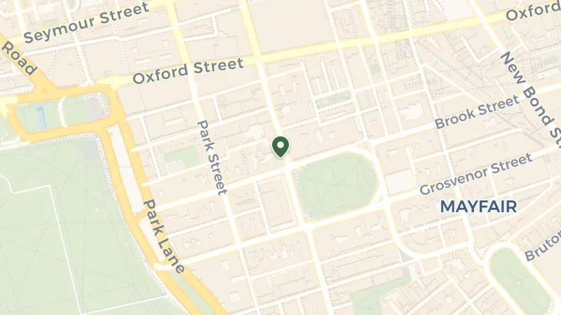 Map of 22 Grosvenor Sq, London W1K 6LF, UK