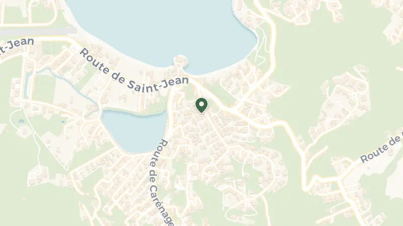 Map of Les hauts de Saint Jean SAINT-BATHELEMY, 97133, St Barthélemy