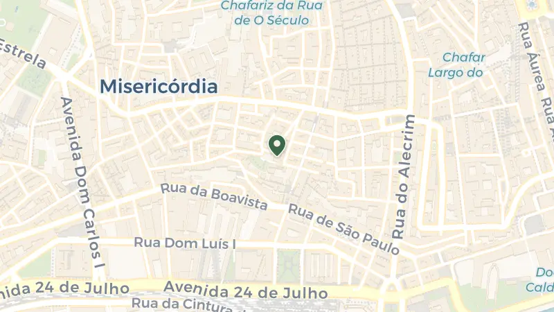 Map of R. de Santa Catarina 1, 1200-401 Lisboa, Portugal