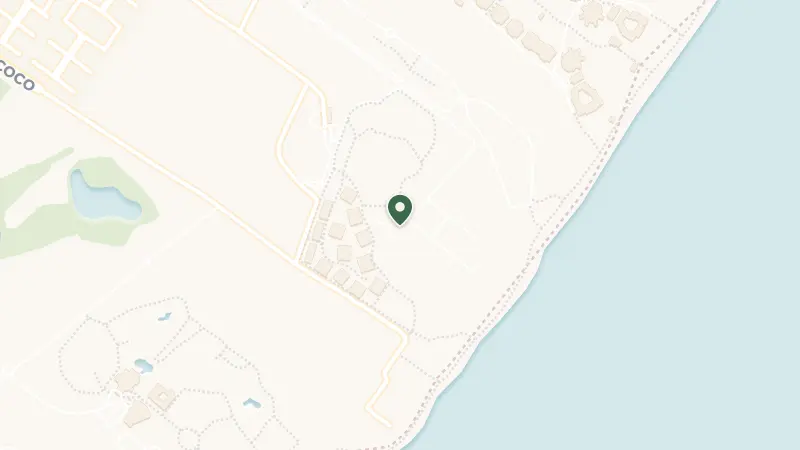 Map of Playa Xcalacoco Frac, 7, Riviera Maya, 77710 Playa del Carmen, Q.R., Mexico