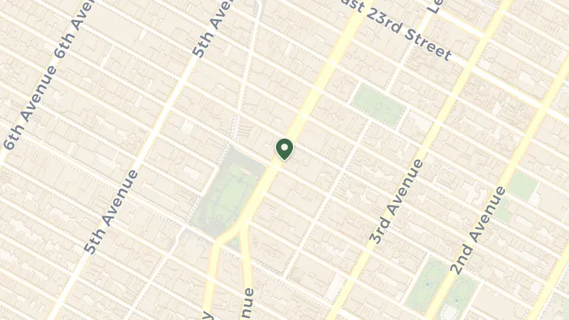 Map of 201 Park Ave S, New York, NY 10003, USA