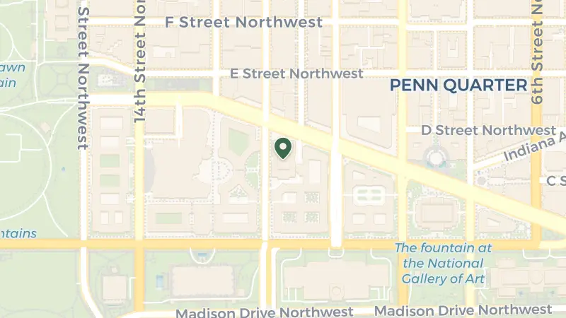 Map of 1100 Pennsylvania Ave NW, Washington, DC 20004, USA